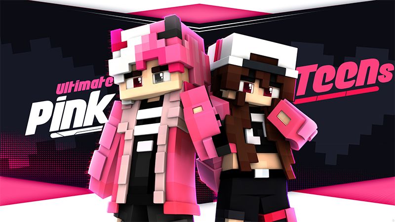 Ultimate Pink Teens on the Minecraft Marketplace by Glowfischdesigns Ultimate Pink Teens on the Minecraft Marketplace by Glowfischdesigns