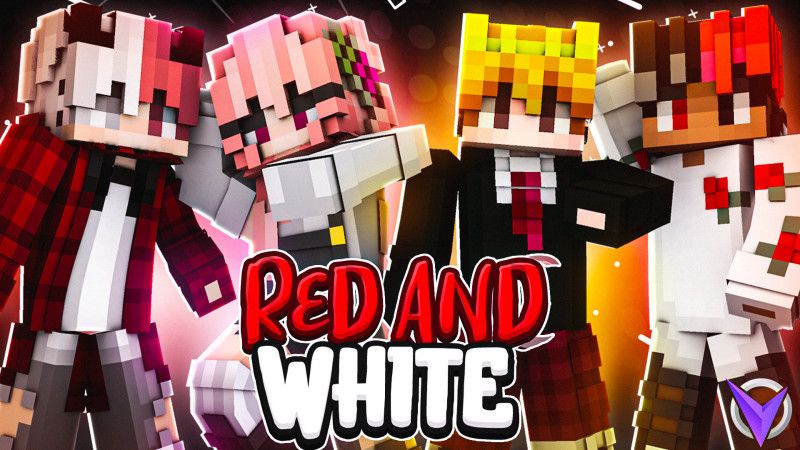 Red and White on the Minecraft Marketplace by Team Visionary Red and White on the Minecraft Marketplace by Team Visionary