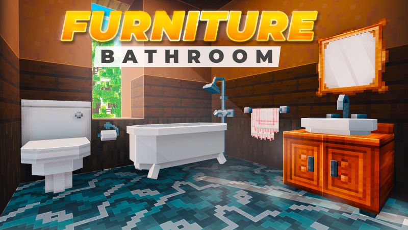 Bathroom Furniture on the Minecraft Marketplace by Kreatik Studios