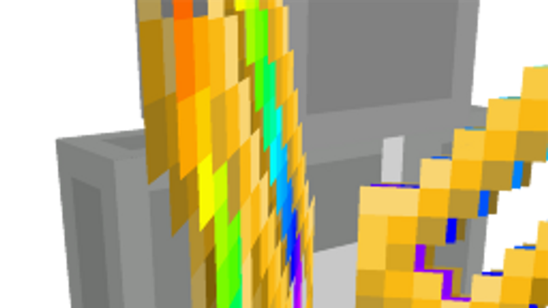 Golden RGB Wings on the Minecraft Marketplace by Cynosia