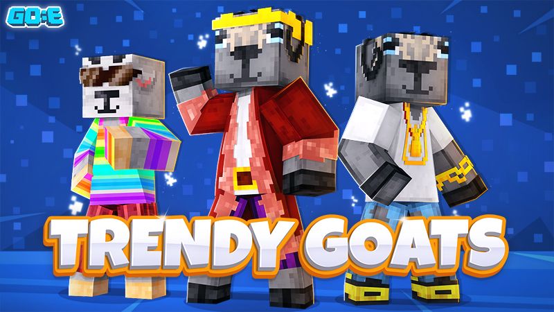 Trendy Goats on the Minecraft Marketplace by GoE-Craft Trendy Goats on the Minecraft Marketplace by GoE-Craft