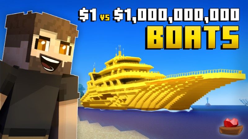 $1 vs $1,000,000,000 Boats