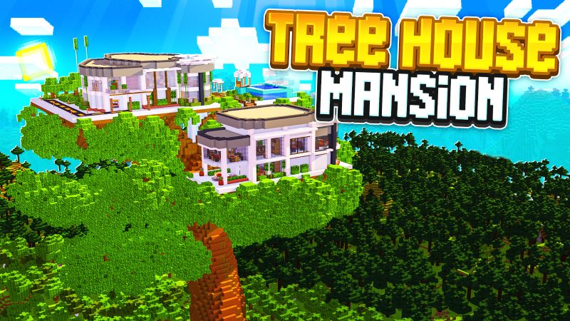 Tree House Mansion on the Minecraft Marketplace by Pixel Smile Studios