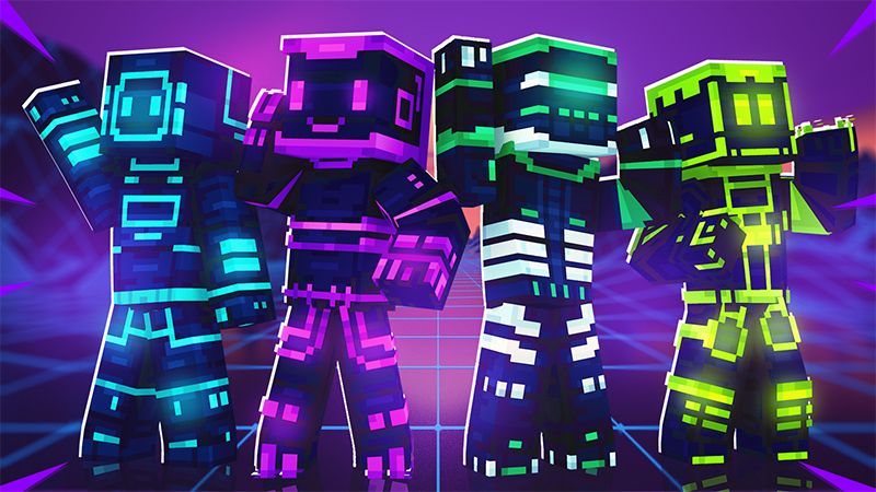 Futuristic Robots on the Minecraft Marketplace by AquaStudio Futuristic Robots on the Minecraft Marketplace by AquaStudio