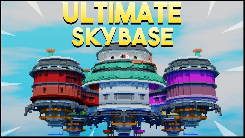 Ultimate Sky Base on the Minecraft Marketplace by Snail Studios Ultimate Sky Base on the Minecraft Marketplace by Snail Studios