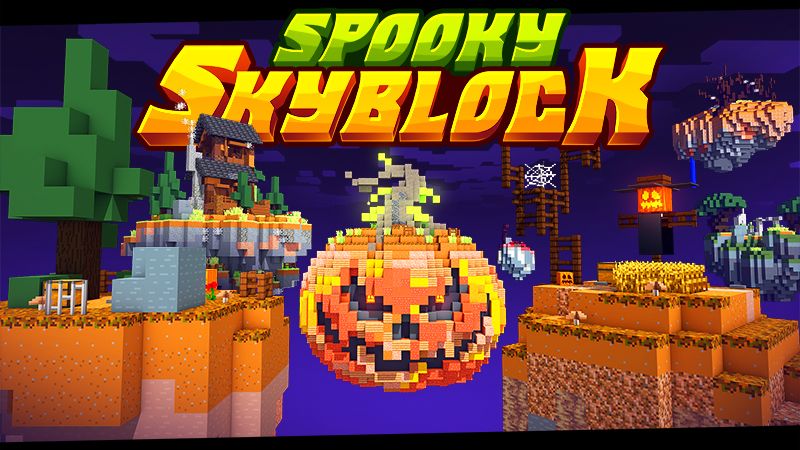 Spooky Skyblock on the Minecraft Marketplace by MerakiBT Spooky Skyblock on the Minecraft Marketplace by MerakiBT