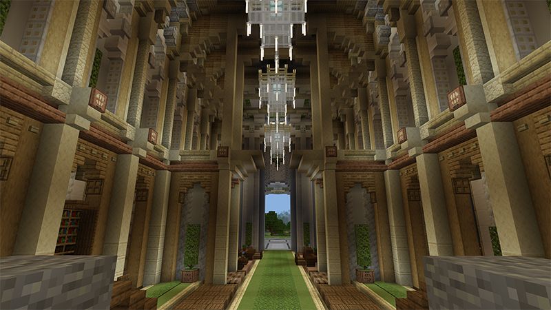 Green Elf Castle by Endorah