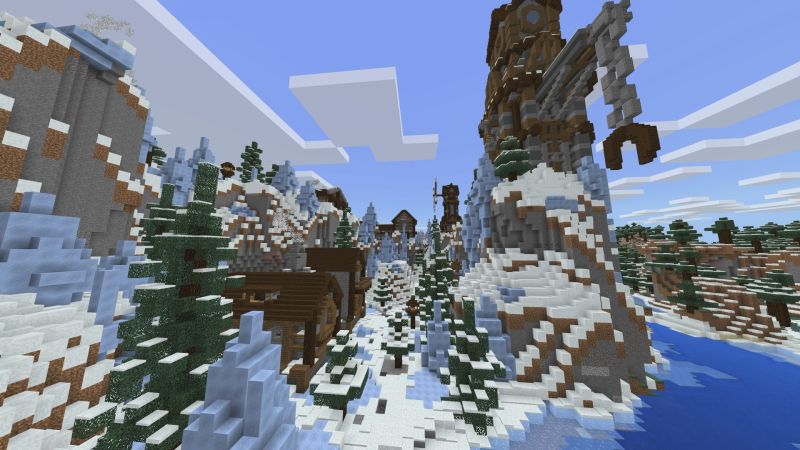 KVASIR, Nordic Village Spawn by Razzleberries