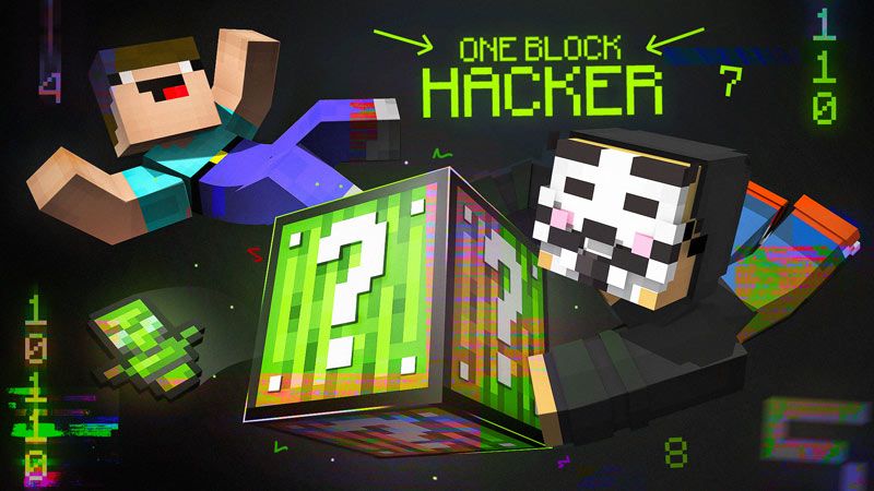 One Block Hacker on the Minecraft Marketplace by Dark Lab Creations