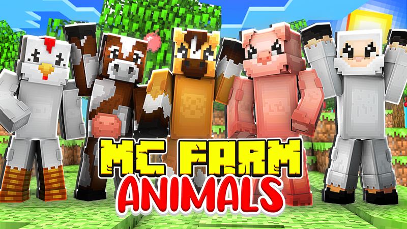 MC Farm Animals on the Minecraft Marketplace by The Lucky Petals MC Farm Animals on the Minecraft Marketplace by The Lucky Petals