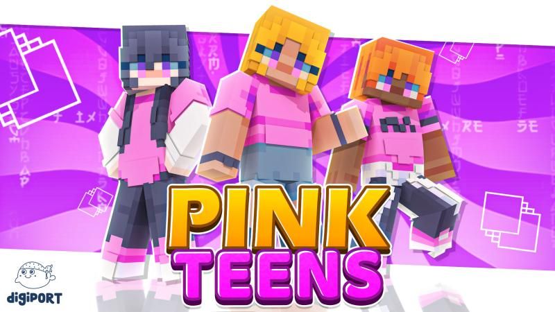 Pink Teens on the Minecraft Marketplace by DigiPort