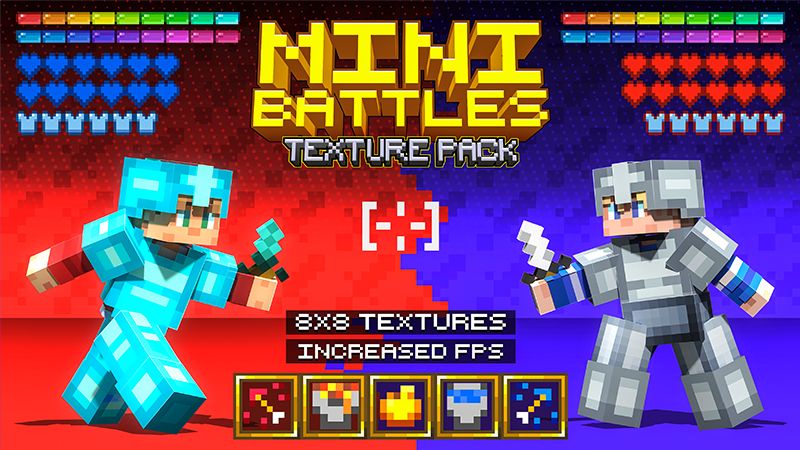 Mini Battles PvP on the Minecraft Marketplace by MelonBP Mini Battles PvP on the Minecraft Marketplace by MelonBP