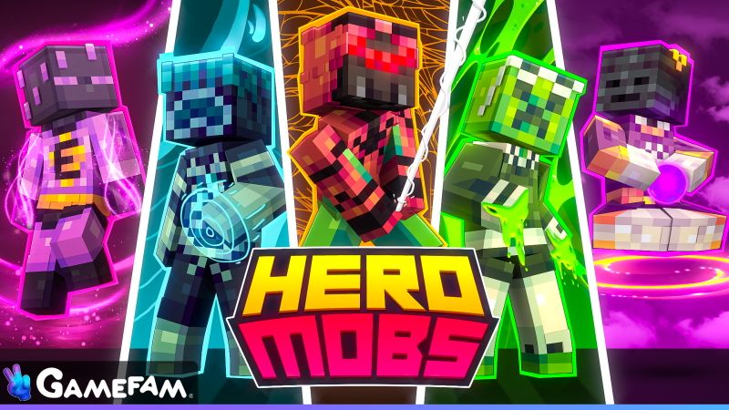 Hero Mobs on the Minecraft Marketplace by Gamefam