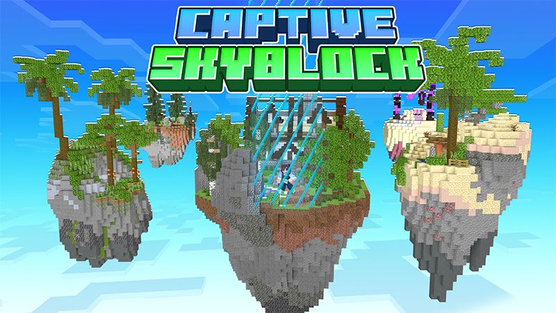Captive Skyblock on the Minecraft Marketplace by AquaStudio Captive Skyblock on the Minecraft Marketplace by AquaStudio