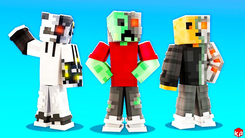 Robotic Mobs on the Minecraft Marketplace by KA Studios Robotic Mobs on the Minecraft Marketplace by KA Studios