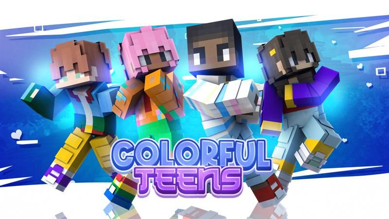 Colorful Teens on the Minecraft Marketplace by Nitric Concepts