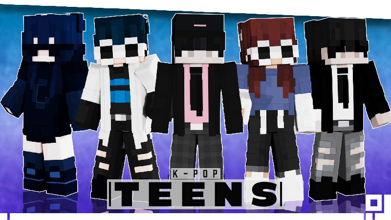 KPOP Teens on the Minecraft Marketplace by inPixel