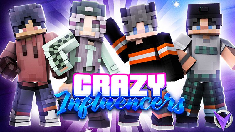 Crazy Influencers on the Minecraft Marketplace by Team Visionary