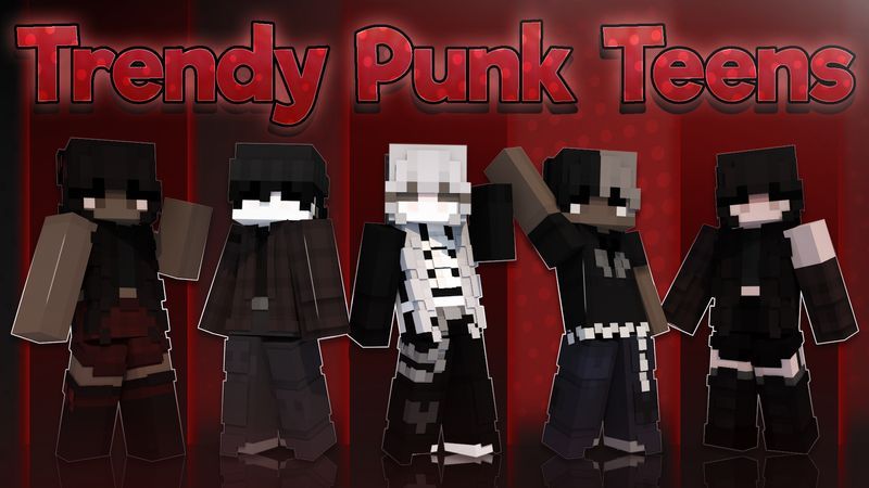 Trendy Punk Teens on the Minecraft Marketplace by Asiago Bagels Trendy Punk Teens on the Minecraft Marketplace by Asiago Bagels