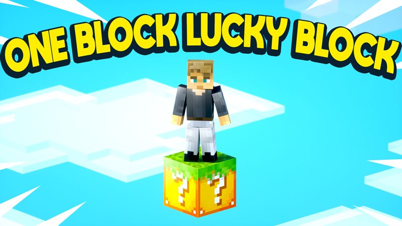 One Block Lucky Block on the Minecraft Marketplace by Chunklabs One Block Lucky Block on the Minecraft Marketplace by Chunklabs
