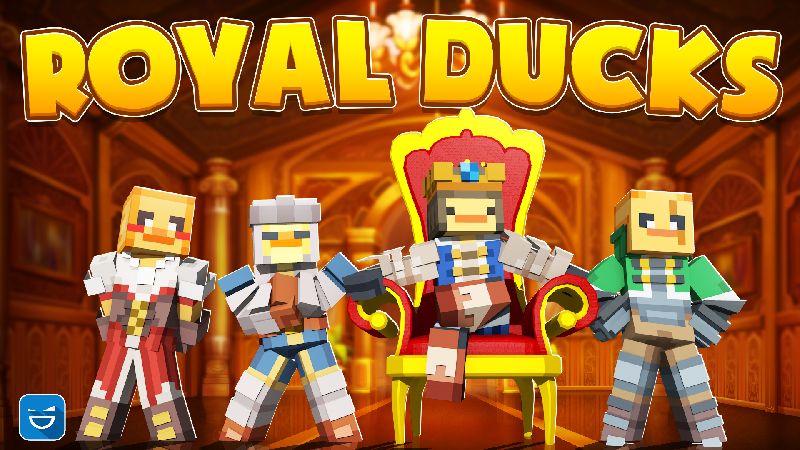Royal Ducks on the Minecraft Marketplace by Giggle Block Studios Royal Ducks on the Minecraft Marketplace by Giggle Block Studios