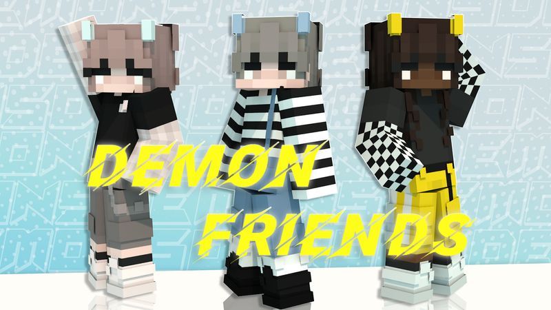 Demon Friends by Asiago Bagels (Minecraft Skin Pack) - Minecraft ...