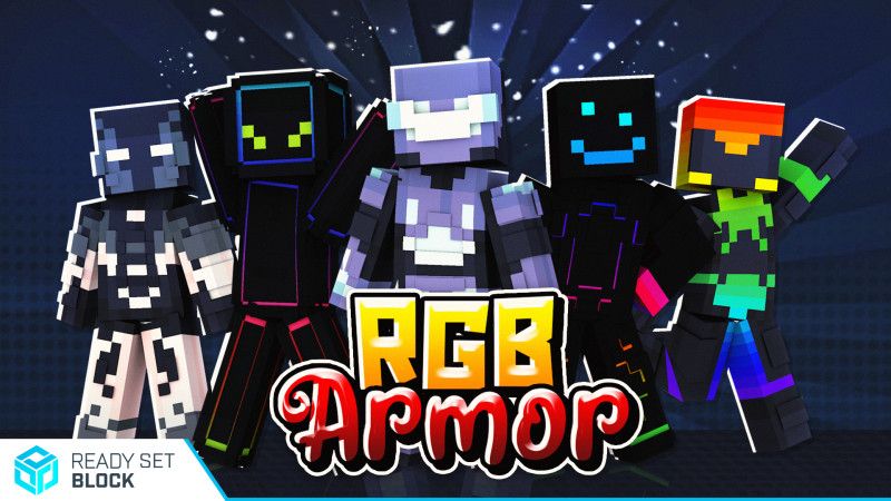 RGB Armor on the Minecraft Marketplace by Ready, Set, Block!