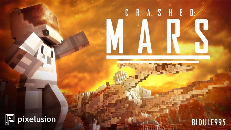 Crashed Mars on the Minecraft Marketplace by Pixelusion
