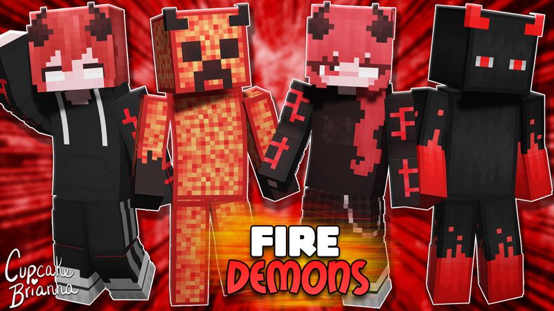 Fire Demons HD Skin Pack on the Minecraft Marketplace by CupcakeBrianna