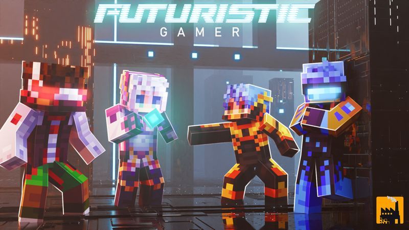 Futuristic Gamer on the Minecraft Marketplace by Block Factory Futuristic Gamer on the Minecraft Marketplace by Block Factory