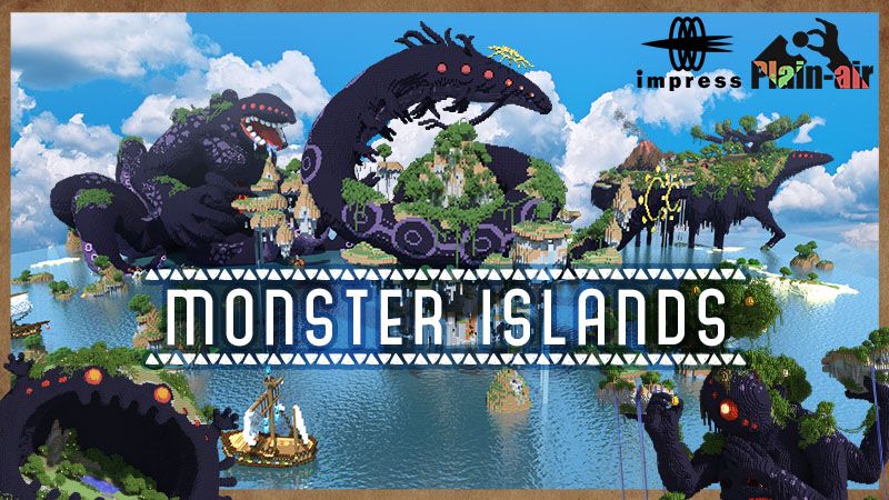 Monster Islands on the Minecraft Marketplace by Impress Monster Islands on the Minecraft Marketplace by Impress