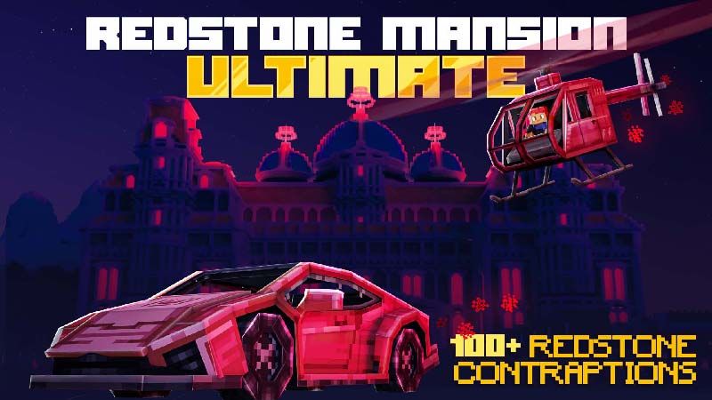 ULTIMATE Redstone Mansion on the Minecraft Marketplace by Vatonage