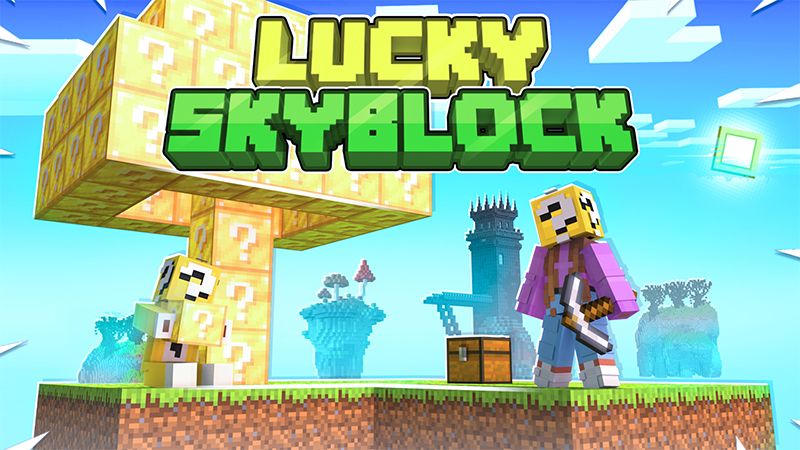 Lucky Skyblock on the Minecraft Marketplace by AquaStudio