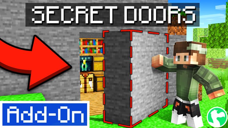 Secret Doors Expansion on the Minecraft Marketplace by Dodo Studios