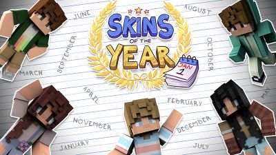 Skins of the Year on the Minecraft Marketplace by Mineplex