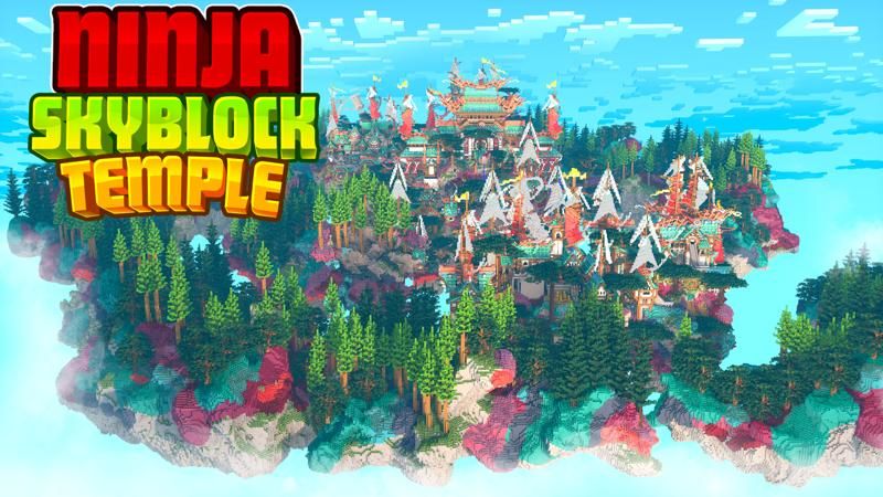 Ninja Skyblock Temple on the Minecraft Marketplace by Nitric Concepts Ninja Skyblock Temple on the Minecraft Marketplace by Nitric Concepts