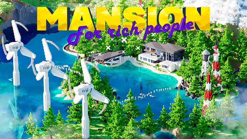 Mansion For Rich People on the Minecraft Marketplace by Dalibu Studios