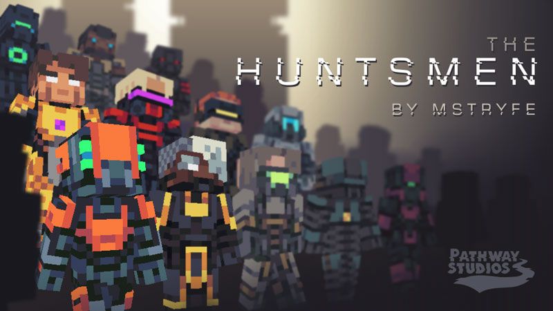 Lokomotiv Renovering tæppe The Huntsmen by Pathway Studios (Minecraft Skin Pack) - Minecraft  Marketplace