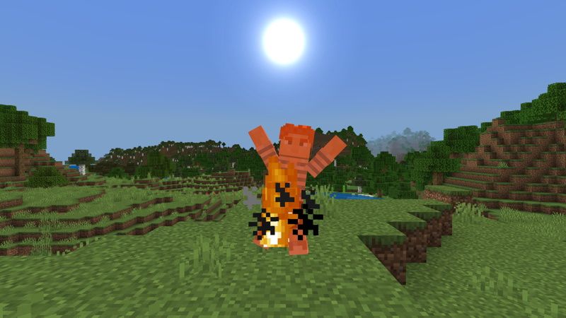 Players burn in the sun by Pixell Studio
