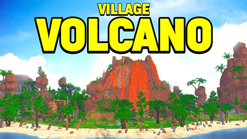 Village Volcano on the Minecraft Marketplace by Pickaxe Studios