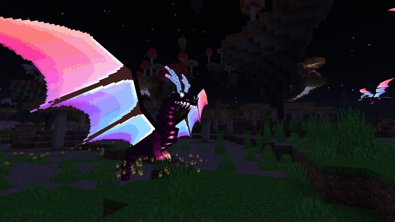 Neon Dragons by CubeCraft Games