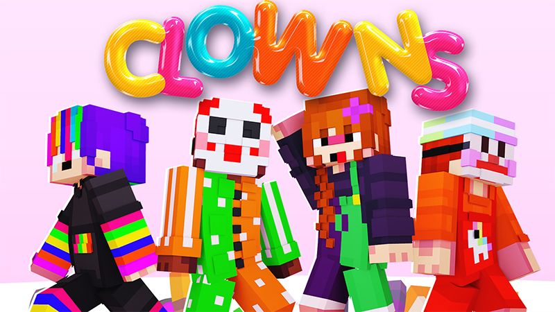 CLOWNS on the Minecraft Marketplace by Pickaxe Studios CLOWNS on the Minecraft Marketplace by Pickaxe Studios