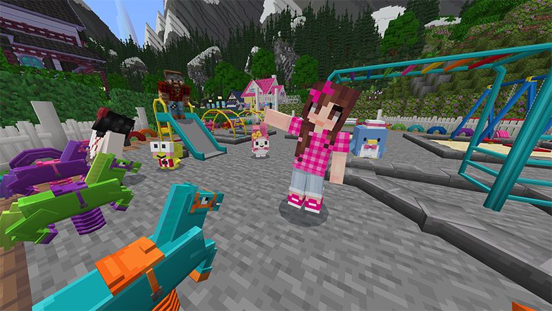 Hello Kitty and Friends by Minecraft