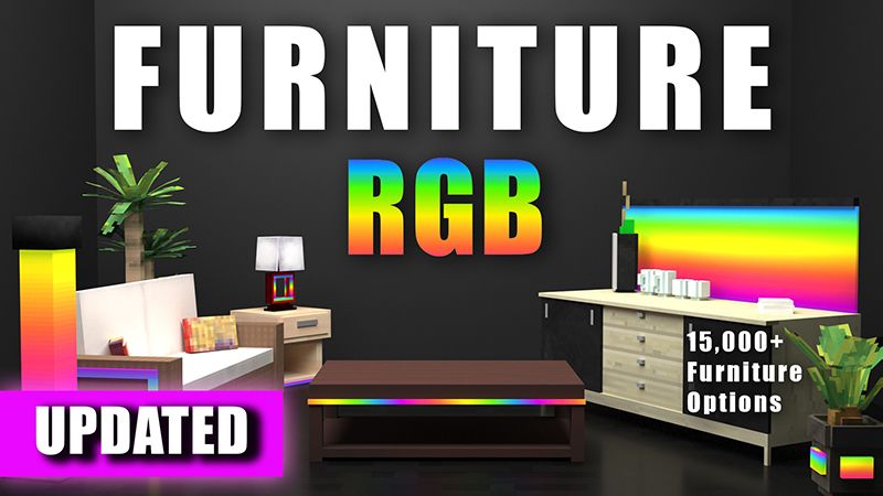 Furniture RGB on the Minecraft Marketplace by 4KS Studios Furniture RGB on the Minecraft Marketplace by 4KS Studios