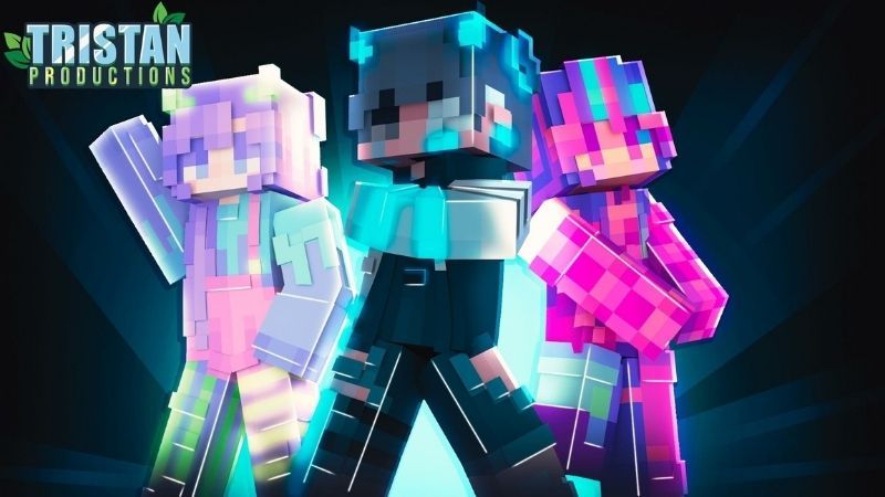 Neon Legends on the Minecraft Marketplace by Tristan Productions Neon Legends on the Minecraft Marketplace by Tristan Productions