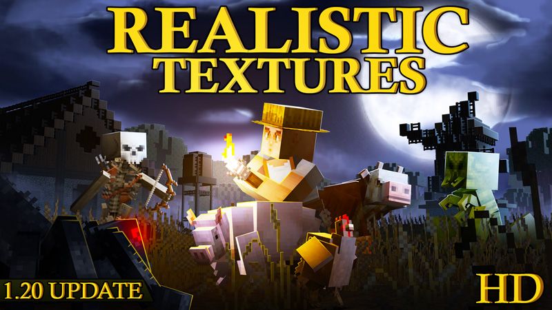 Realistic Textures HD on the Minecraft Marketplace by Square Dreams