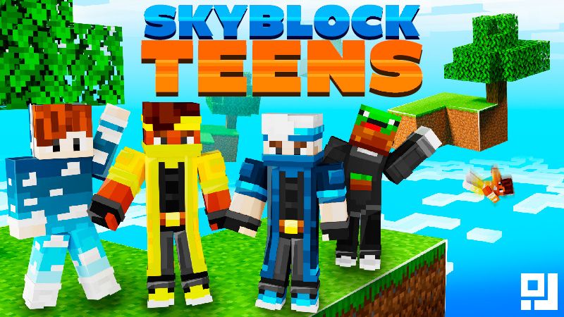 Skyblock Teens on the Minecraft Marketplace by inPixel