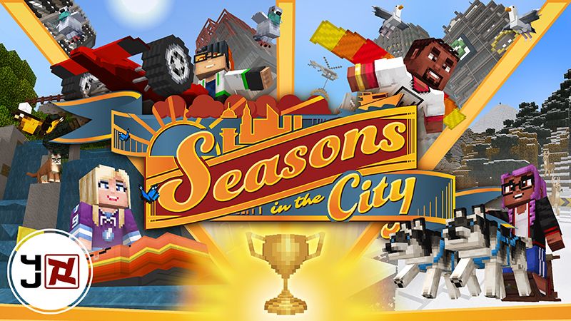 Seasons in the City on the Minecraft Marketplace by 4J Studios Seasons in the City on the Minecraft Marketplace by 4J Studios