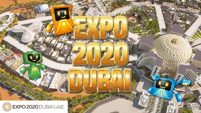 Expo 2020 Dubai on the Minecraft Marketplace by Blockworks