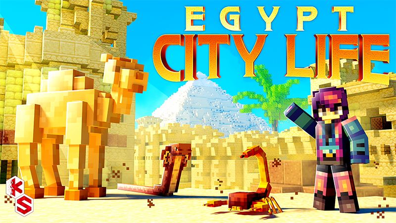 Egypt City Life on the Minecraft Marketplace by Kreatik Studios Egypt City Life on the Minecraft Marketplace by Kreatik Studios